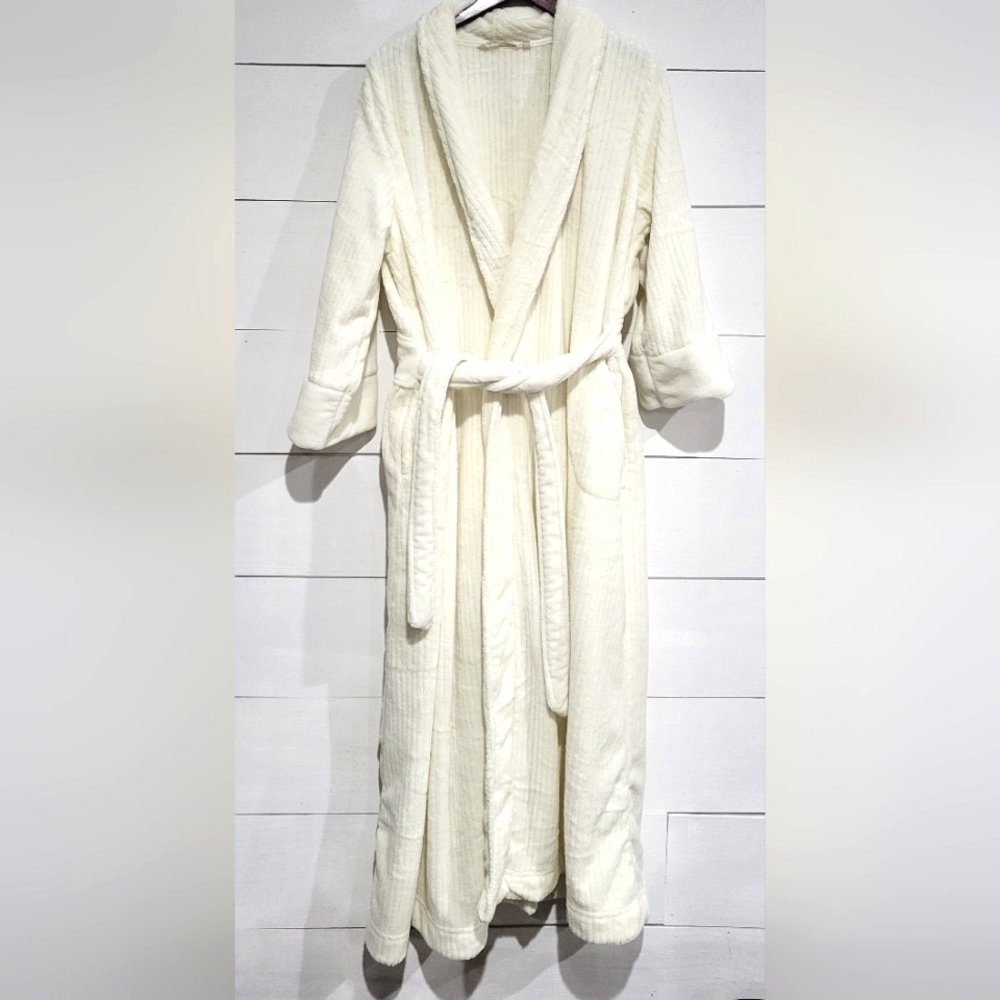 Soft Surroundings royal plush maxi robe
